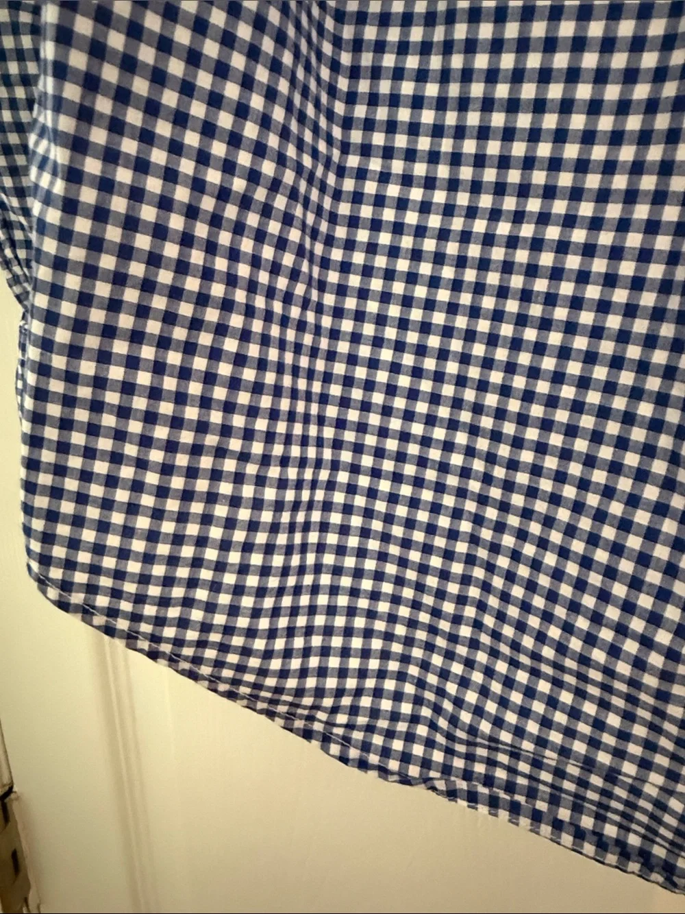 Boy’s Ralph Lauren Navy and White Gingham Button-Down Shirt